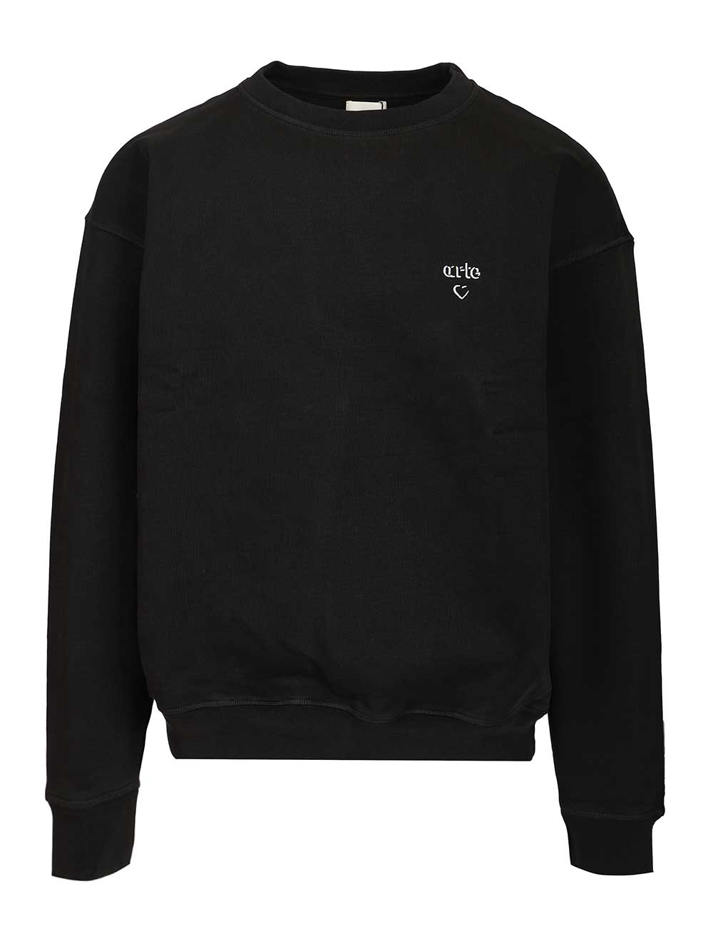 Arte Arte Heart Sweatshirts - Black | ba480550a56e68dfbdbb72dea170b63b8561b39a