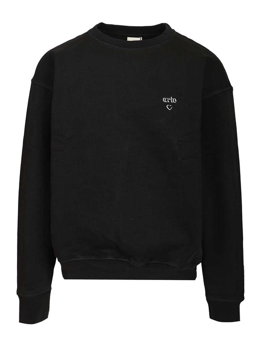 Arte Heart Sweatshirts Black