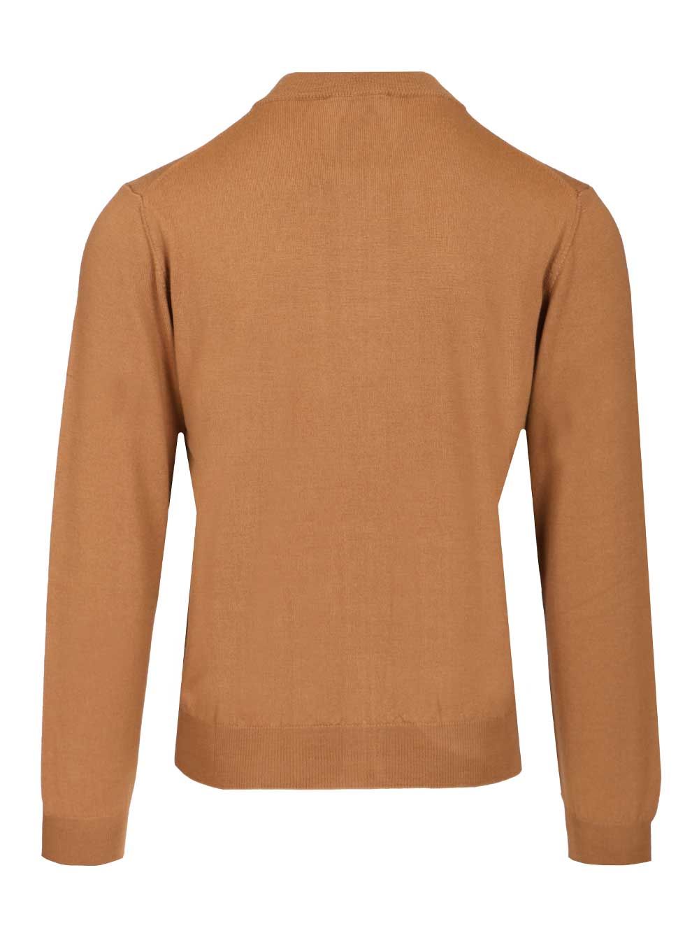 Al Duca D'Aosta Zip-Up Cardigan Knitwear - Brown | 22544db1088e709f2c113184e9f77ce7b3b21138