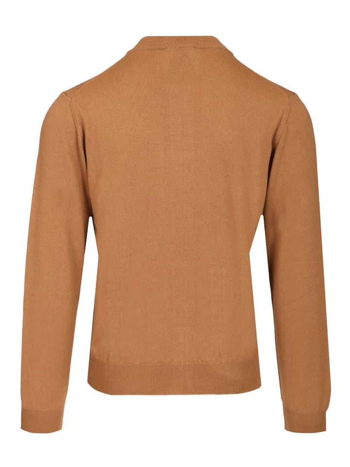 Al Duca D'Aosta Zip-Up Cardigan Knitwear - Brown | 22544db1088e709f2c113184e9f77ce7b3b21138