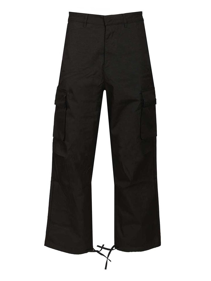 Arte Waxed Ripstop Trousers - Black | ae245c0ad093c488611e9db8eae30fd61808c08a