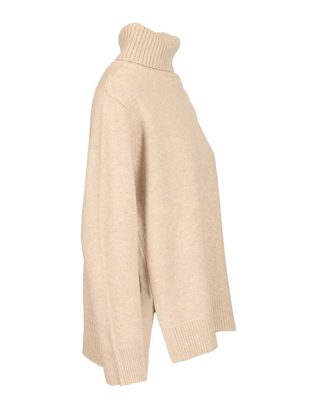 Maison KitsunÉ Chunky Sweater Knitwear - Beige | 2858b83193d1e64d7a35724a6473a66d89b03cfc
