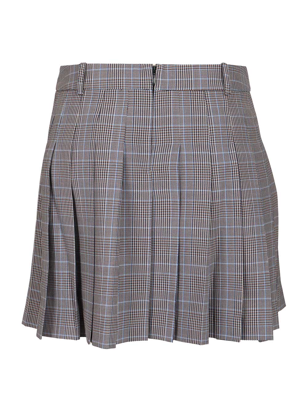 Maison KitsunÉ Pleated Mini Skirt Skirts - Grey | e0710df22560055df3ce647615240bae15fb50af