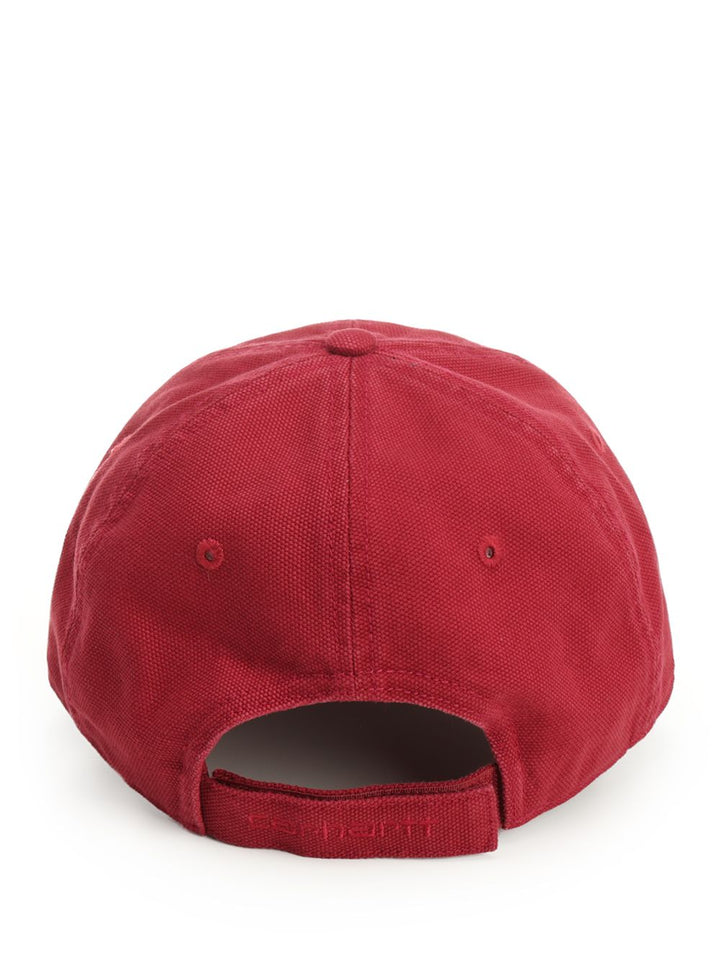 Carhartt Wip Selby Canvas Cap Hats - Red | 40648c5d7a4a57b78f7687a855200615f8be0a37