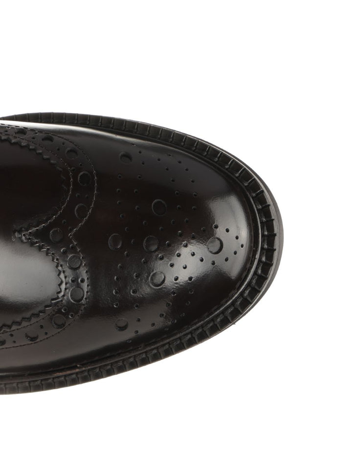 Corvari Duilio Shoe In Brushed Leather Loafers - Brown | 09b61c54fb36fadee47afc7810f061466ce34c57