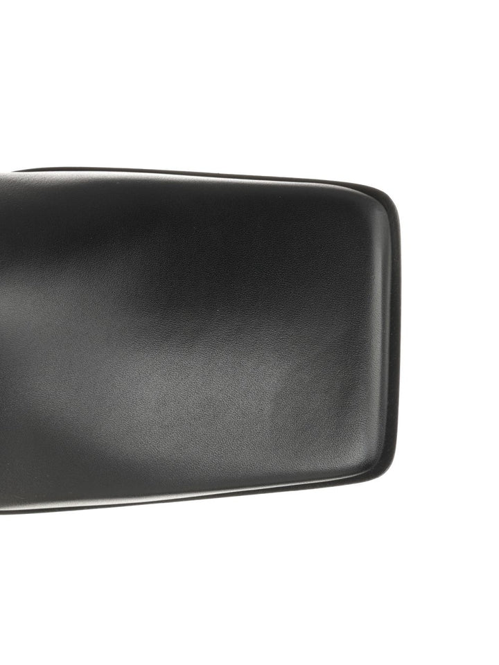 AlaÏA Square Toe Leather Boots - Black | 801aeb2770ca2e3180a5079f701e27590ebc5cab