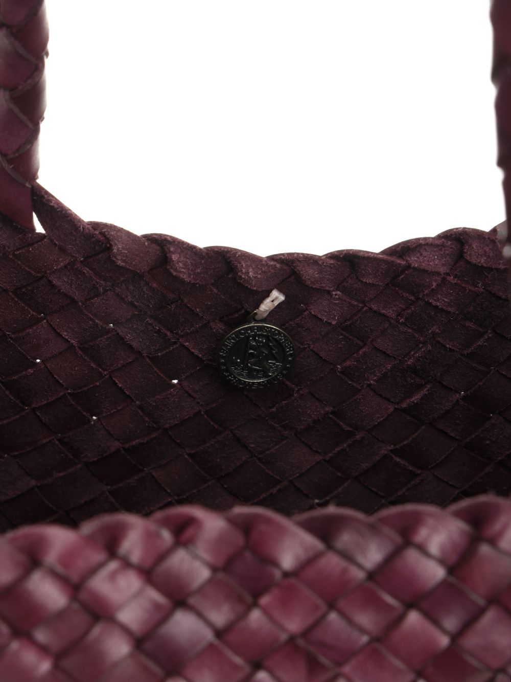 Dragon Diffusion Santa Croce Big Woven Leather Tote Bag Shoulder Bags - Bordeaux | 1cb4ff85a5b02377d4e03e1f8f4be89bf7039a4b