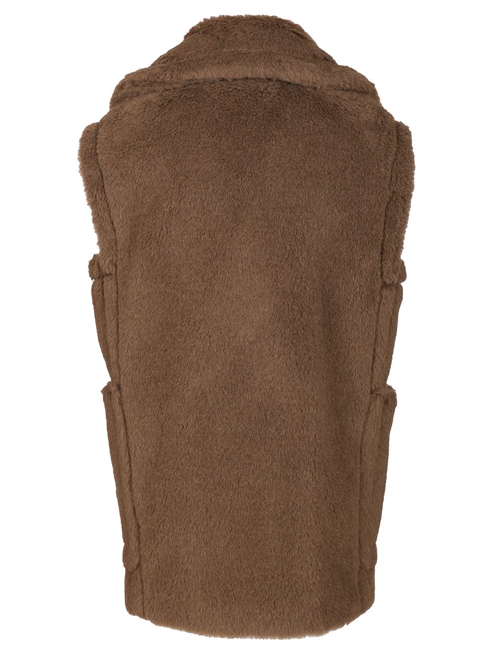 Max Mara Teddy Vest Coats - Brown | e9a5d8023aeb152fed901b8746d9293b6ebeaa56