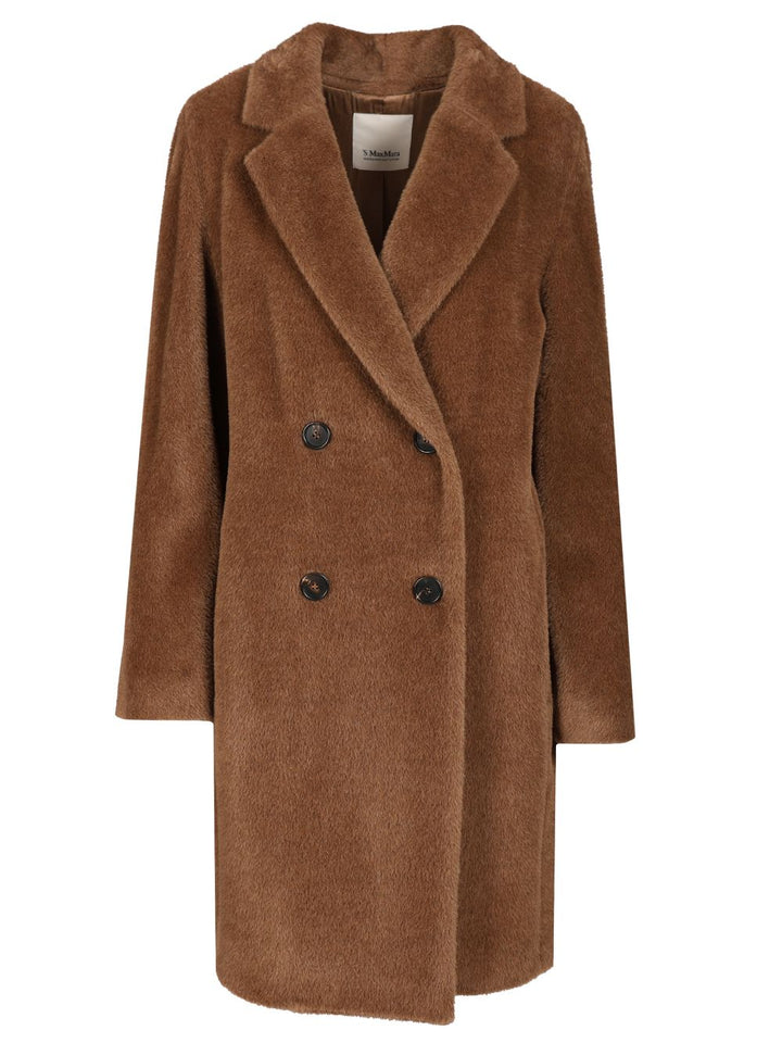 'S Max Mara Wool And Alpaca Midi Coat Coats - Brown | c75a60e940700b691b116a5465799283d772e415