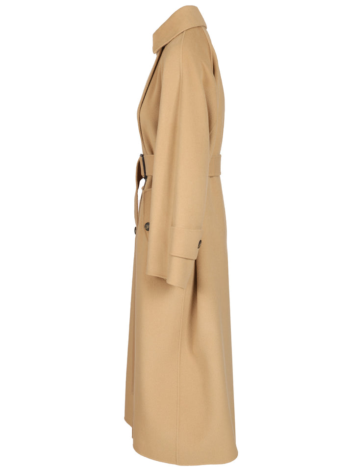 Weekend Max Mara Long Coat Cadine Coats - Brown | 984db5aba4812dd4823e64e9abd591fab04e19e3