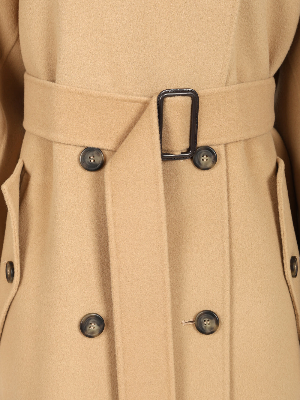 Weekend Max Mara Long Coat Cadine Coats - Brown | 43854cb5742c4e2c77b9509229d24e0eabd41769