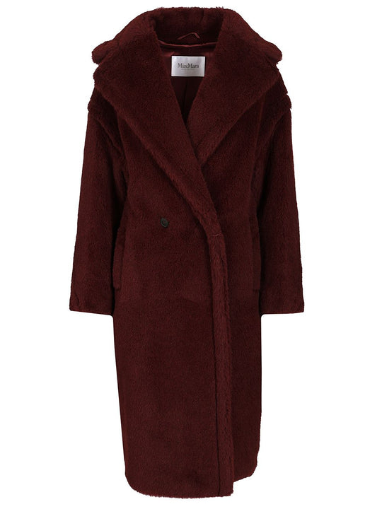 Teddy Bear Icon Coats Bordeaux
