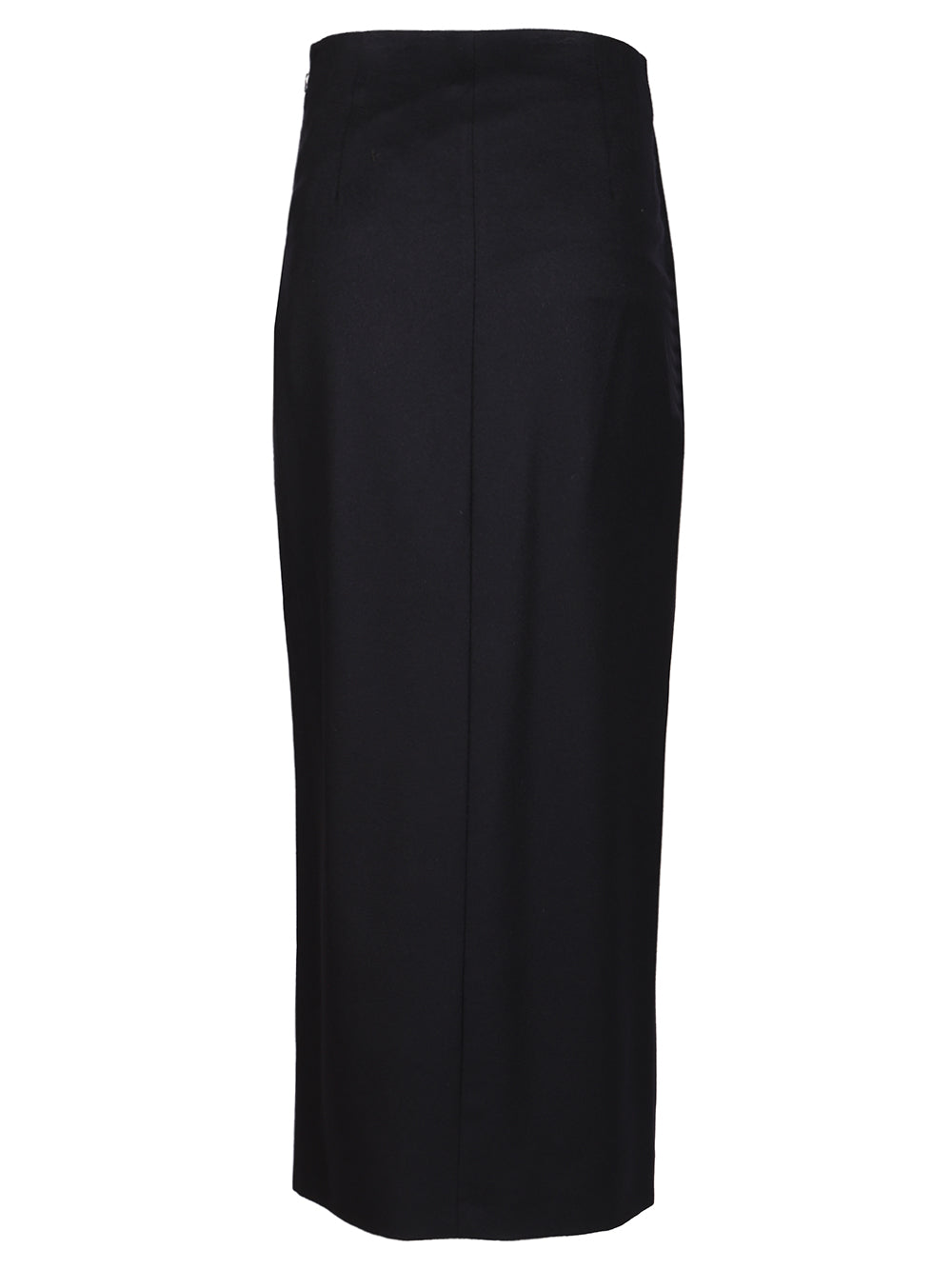 Max Mara Studio Wool Wrap Skirt Skirts - Blue | 67de1218f7fb0c783c0d98a29c16c9d487633c5e