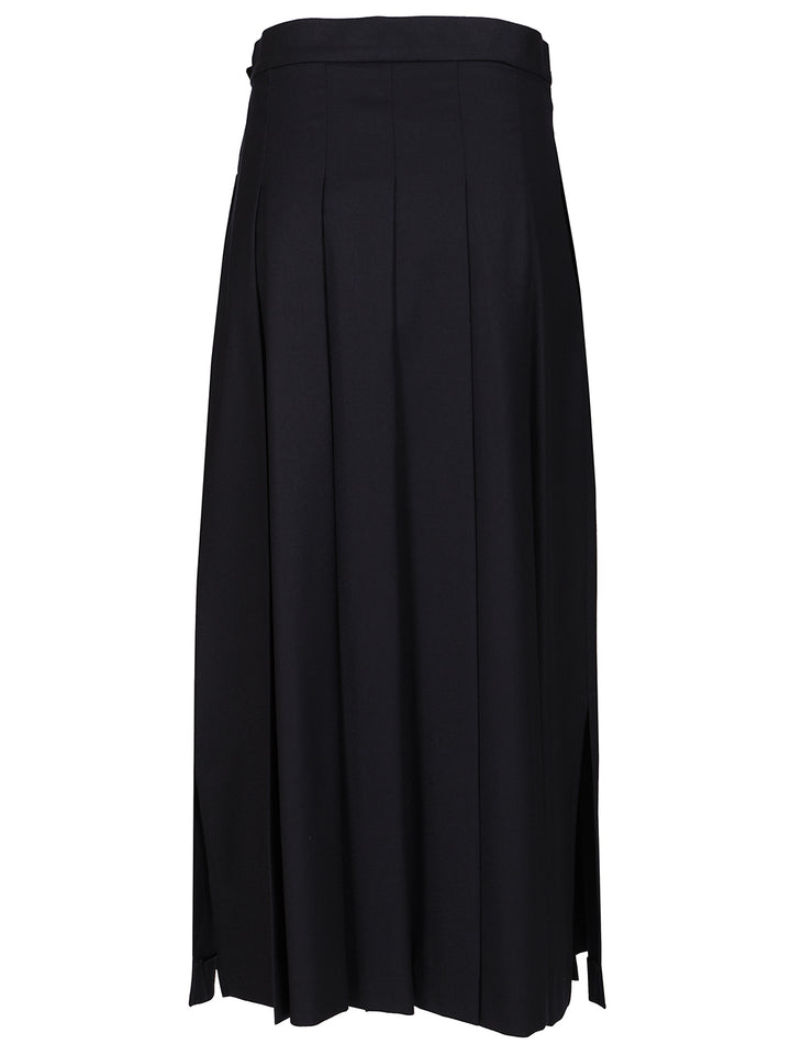 Weekend Max Mara Wool Wrap Skirt Skirts - Blue | 17b120a5cdb0f76b4f5edcf987b11efd5c753556
