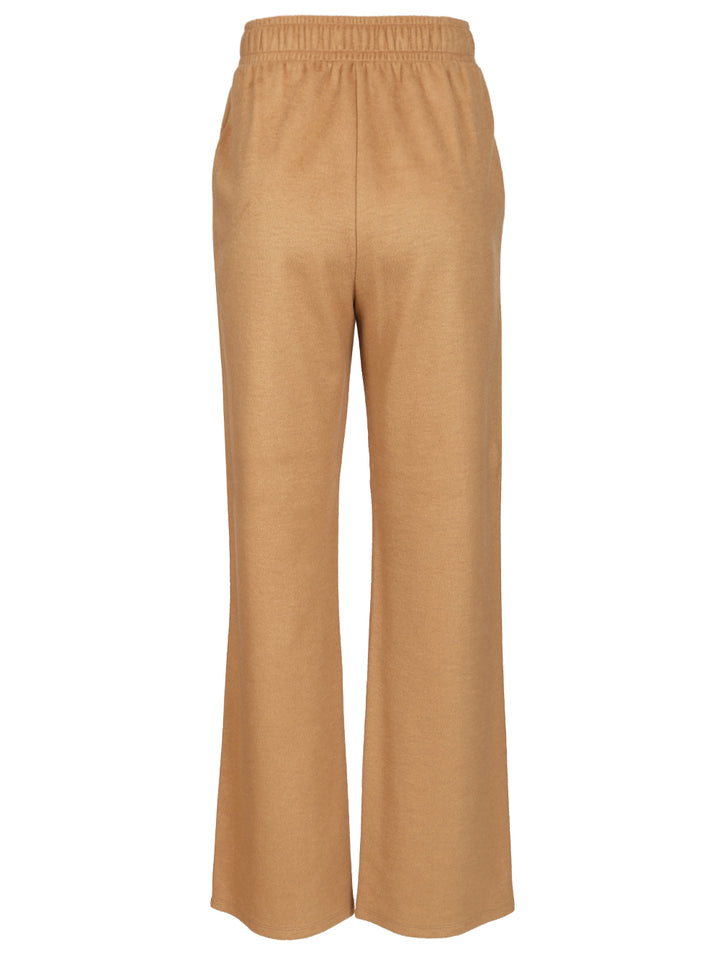 Weekend Max Mara Sponda Jersey Trousers - Brown | 516b6cb3ecd3fd1185294041ea404ab5a01cc7ea