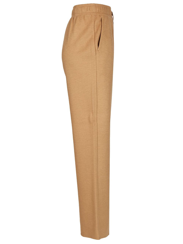 Weekend Max Mara Sponda Jersey Trousers - Brown | cb50df3a0c05e3c87805b9c347ac2d0b9fe436b2