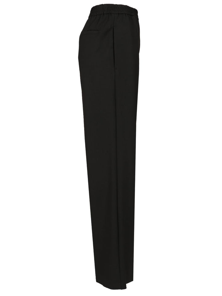 Weekend Max Mara Petra Trousers In Technical Gabardine Jackets - Black | 5426ee150c2368f6f6d27a5701def21c75ac9c38