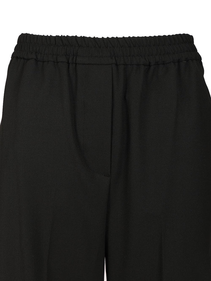 Weekend Max Mara Petra Trousers In Technical Gabardine Jackets - Black | e8815f8981387ab24d01f237eb977192ceb104f9