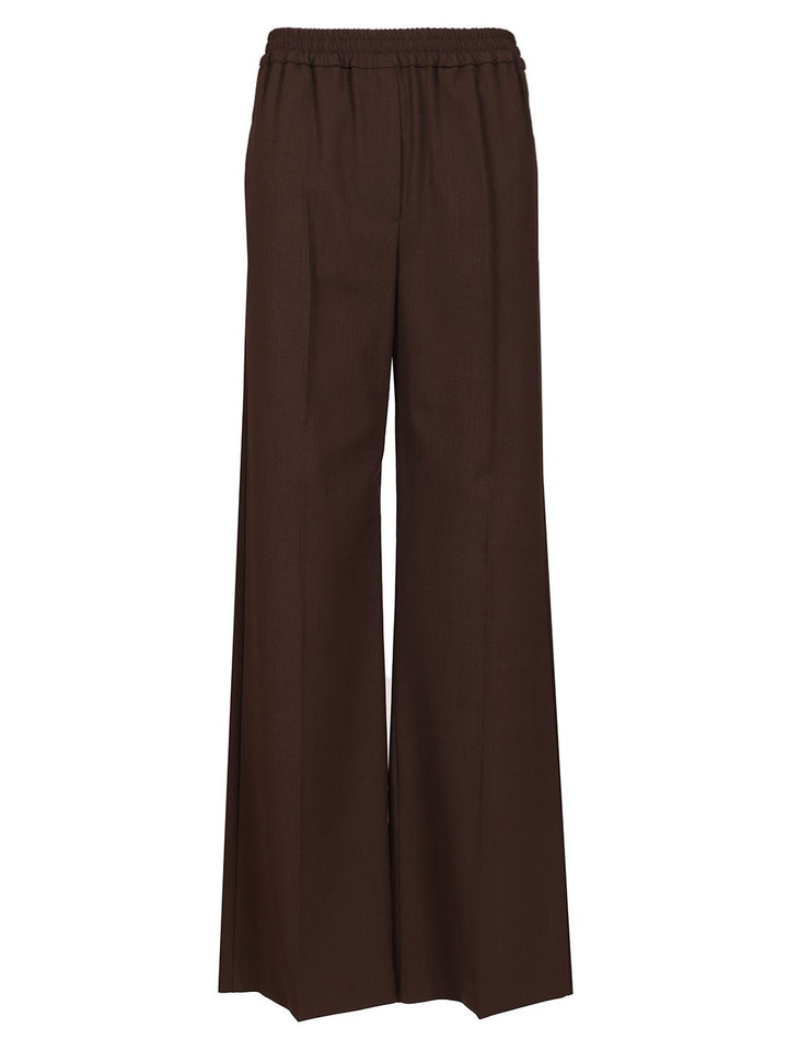 Weekend Max Mara Petra Trousers In Technical Gabardine Jackets - Brown | f9610ced340e91c54926b52e62dd8025b33bdb07