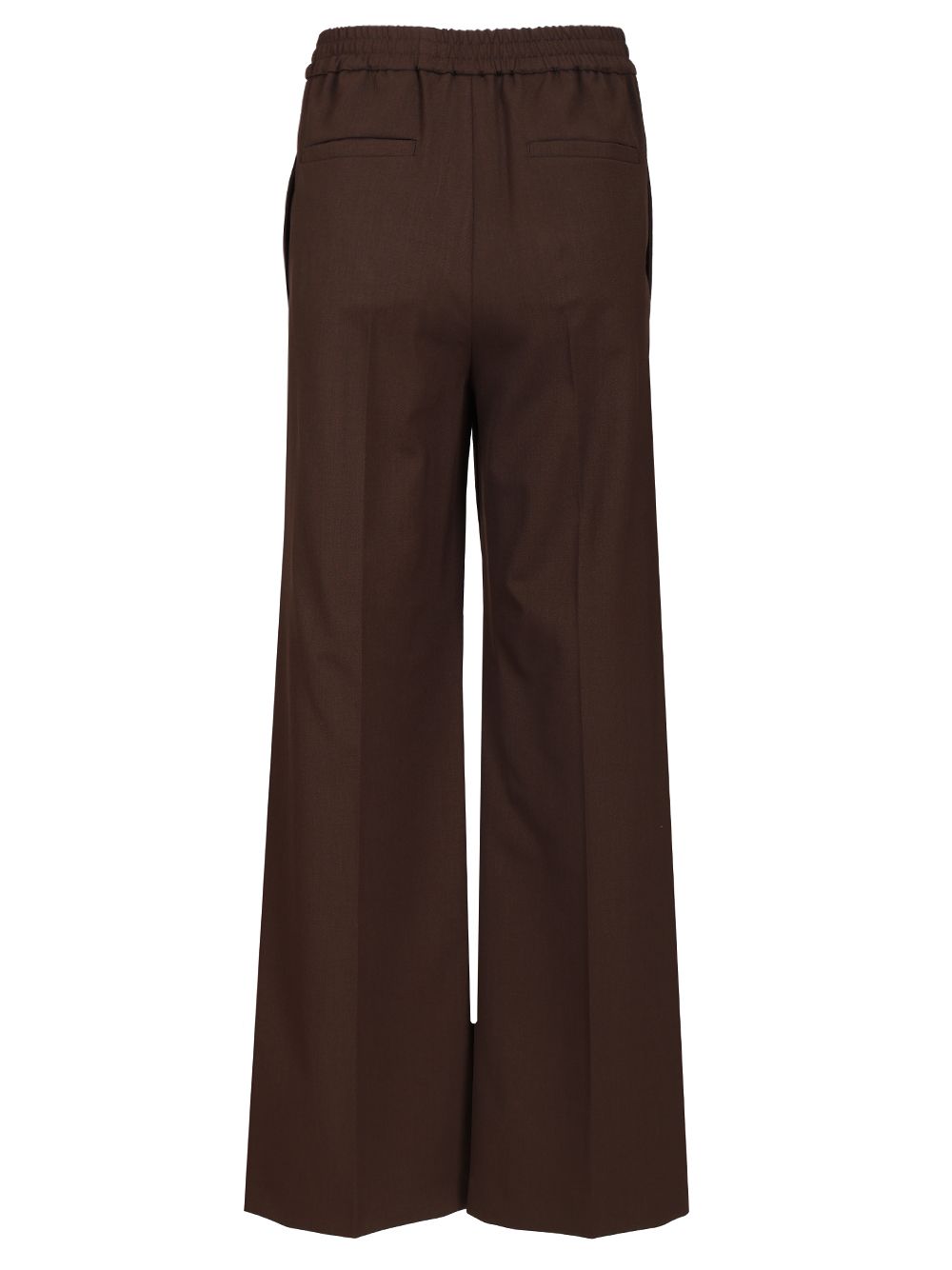 Weekend Max Mara Petra Trousers In Technical Gabardine Jackets - Brown | 325a033c40dbae97aac62c0a20b66cbc12c211b4