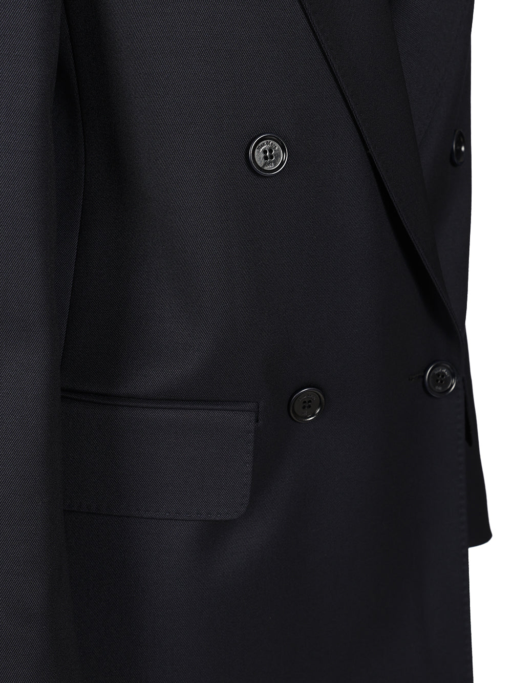 Max Mara Double-Breasted Wool Blazer Jackets - Blue | bf3b8a54f2ced11edf755c3cfacb756219f219ce