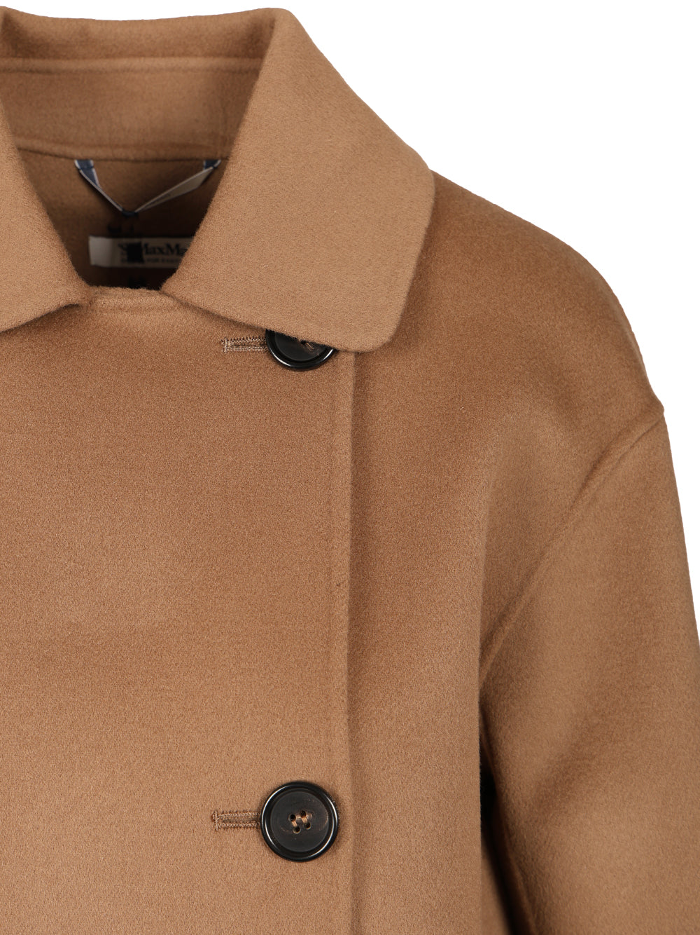 'S Max Mara Double-Breasted Coat In Double Wool Jackets - Beige | 45a2ccd458d89bbb238b10c382f0e9e905c29ce4