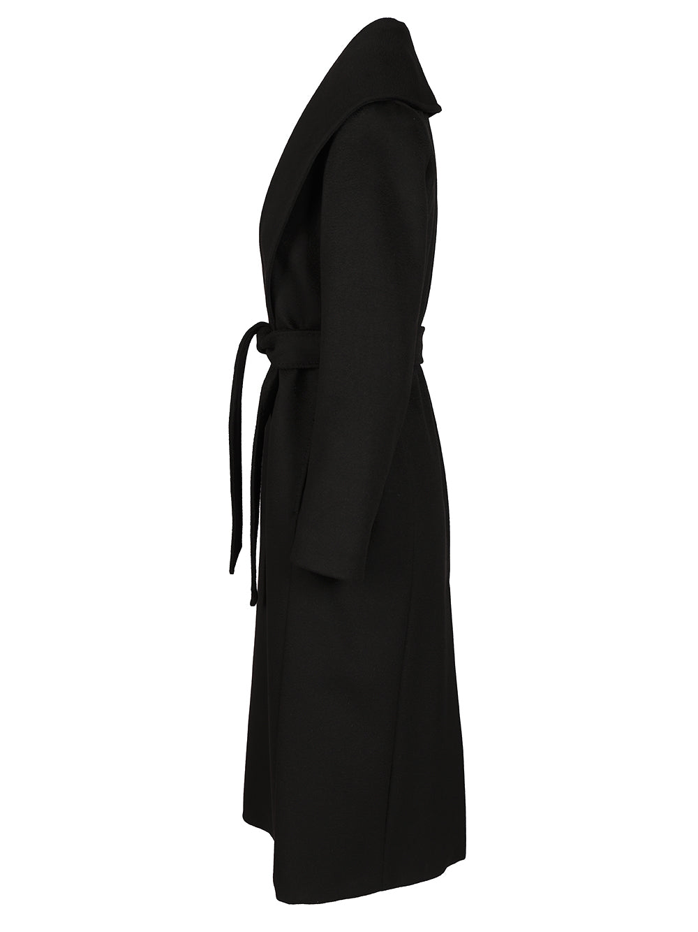 Max Mara Studio Loriana Coats - Black | 7a775200047e03da3983ced8fb33552978c441a5
