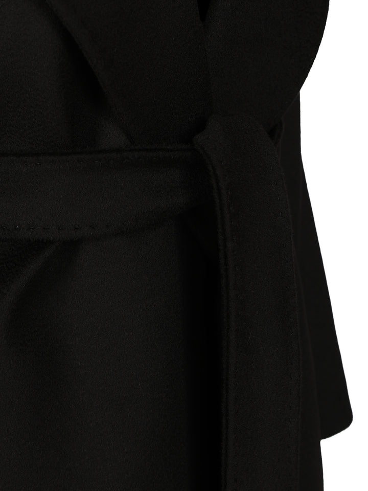 Max Mara Studio Loriana Coats - Black | ba542446119c2e0d7111b0dd4fc71c7363ac80ee