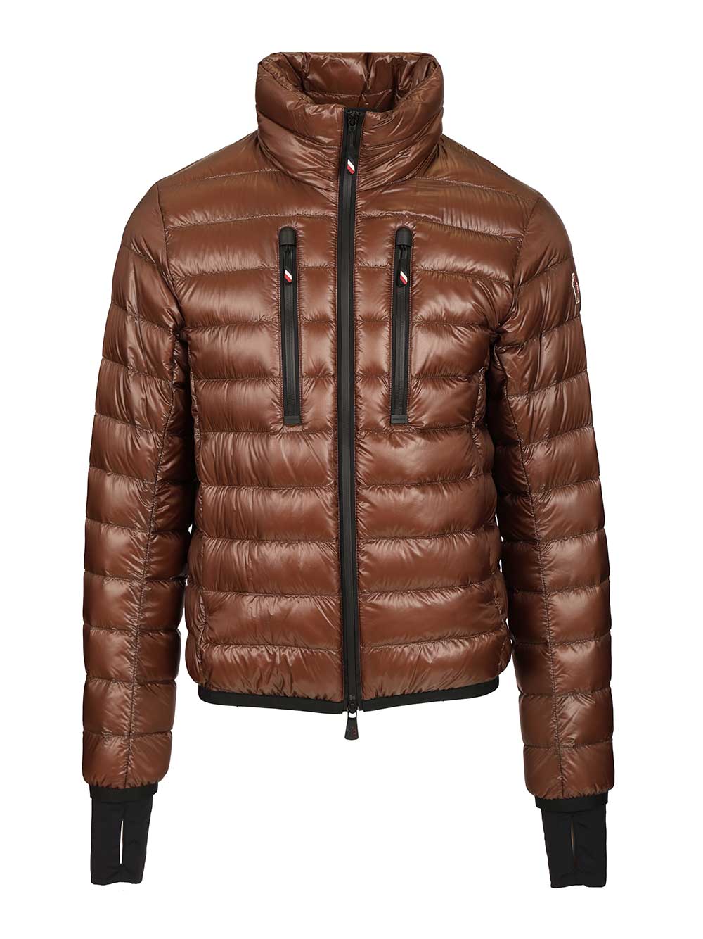 Moncler Grenoble Hers Short Down Jacket Coats - Brown | dac7042b07778cb8bdd127f52c29a49a691cfeca