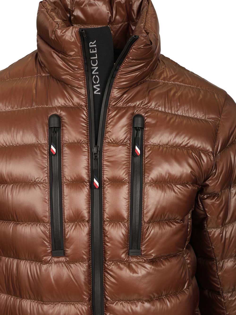 Moncler Grenoble Hers Short Down Jacket Coats - Brown | b062610c36f8c65ccfc80287907ba043604fbee1