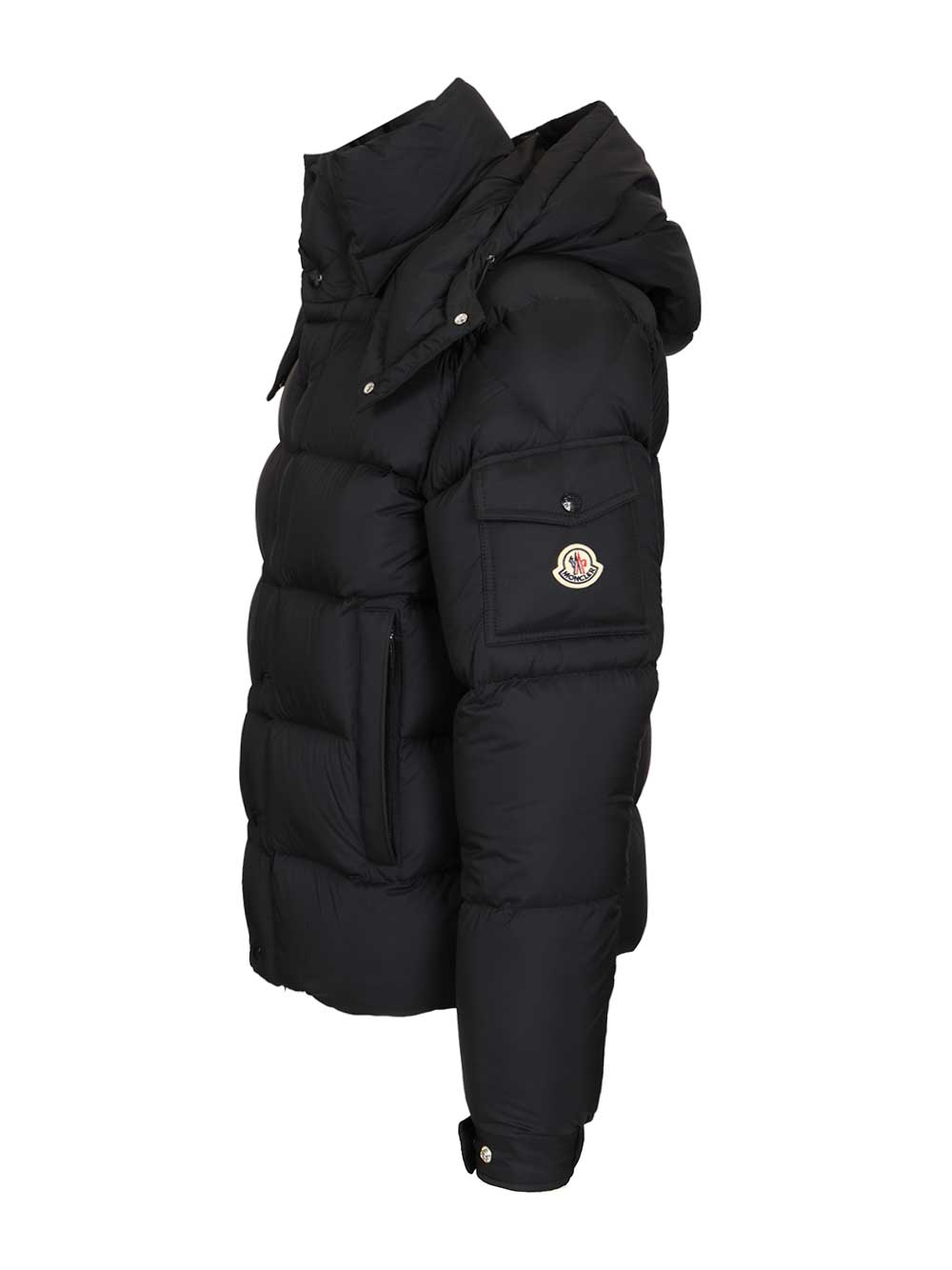 Moncler Moncler Maya 70 Short Down Jacket Coats - Black | 9569a12966b9d74dd974e9c53bcbcba1e97a1063
