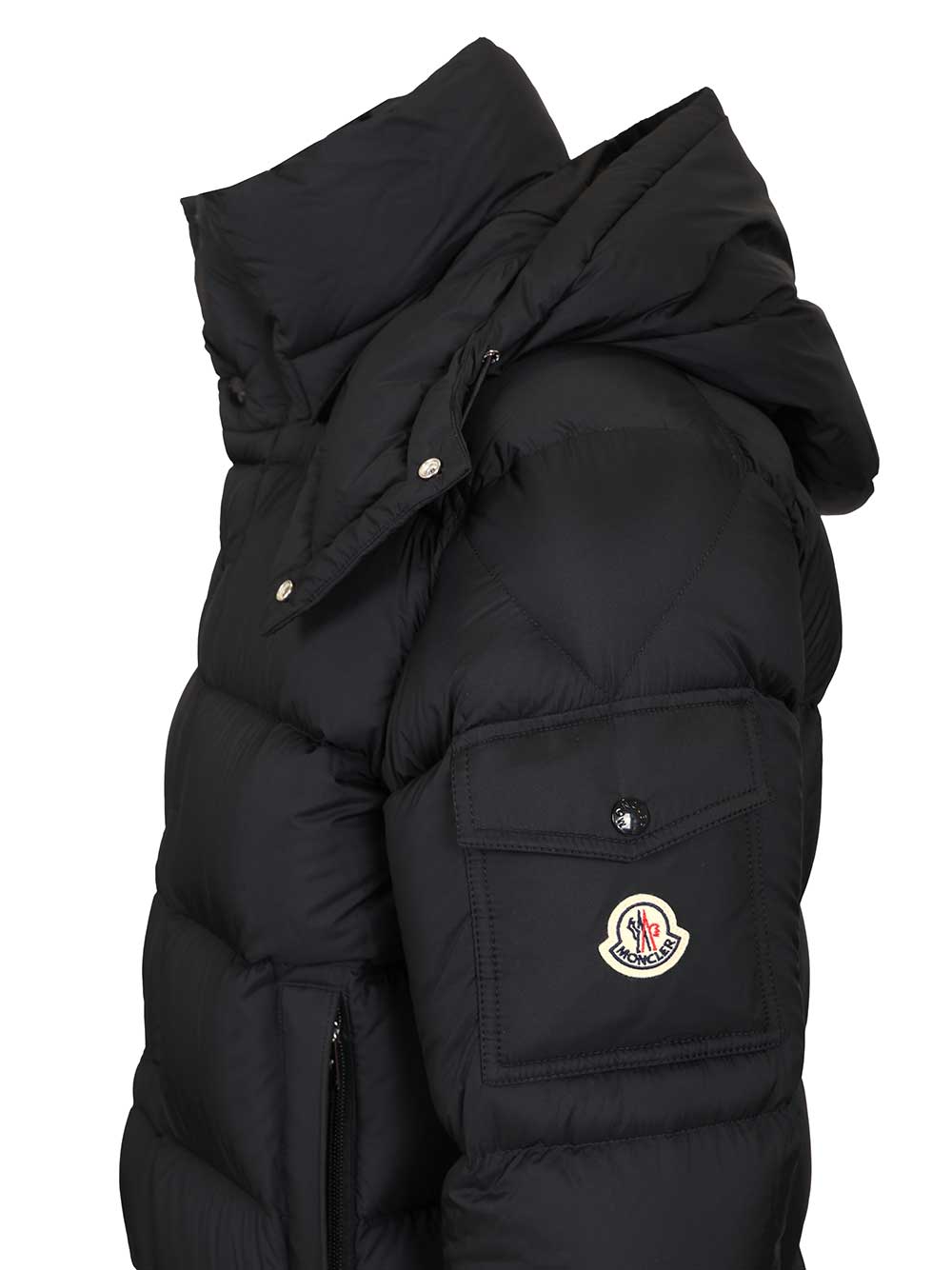 Moncler Moncler Maya 70 Short Down Jacket Coats - Black | 67f6c553f7a4c71235268f24ad770b0e9ef936fc