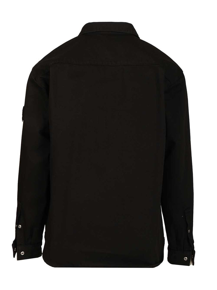 Stone Island Denim Shirt Jackets - Black | 8b07e1d6ecab37110e4c51200b4e782f408d6f0b
