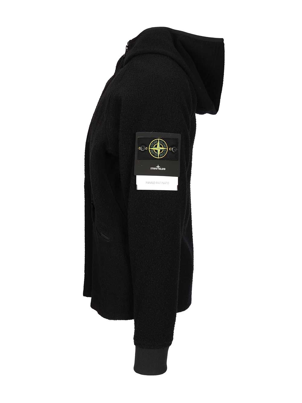 Stone Island Hooded Jacket Jackets - Blue | 1fc8bed83199ad89dcddeee304cd2df739e6f6e2