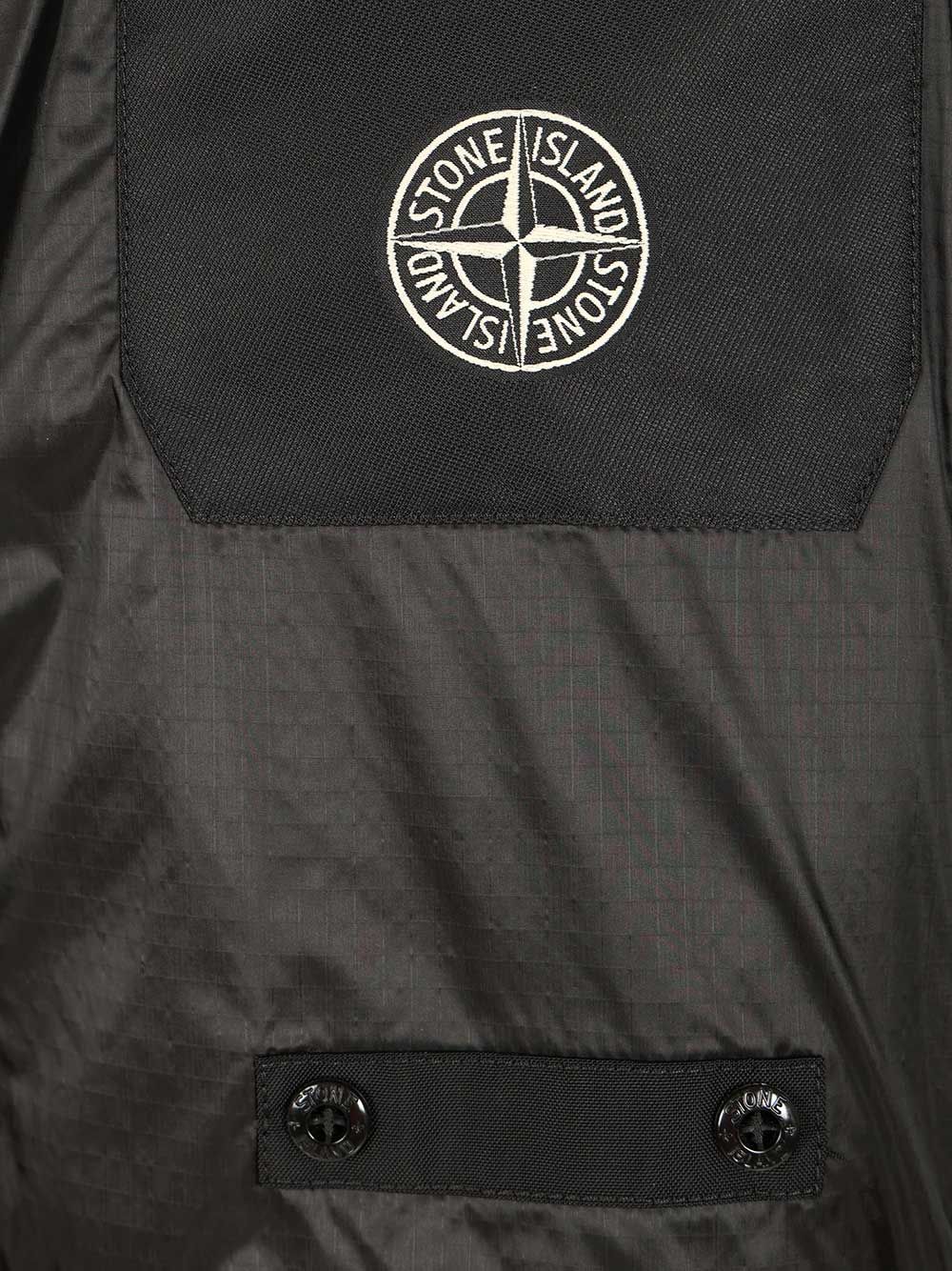 Stone Island Hooded Jacket Jackets - Blue | 7153e4ca12feaf7b0e8a63ff851ad2c82189a534