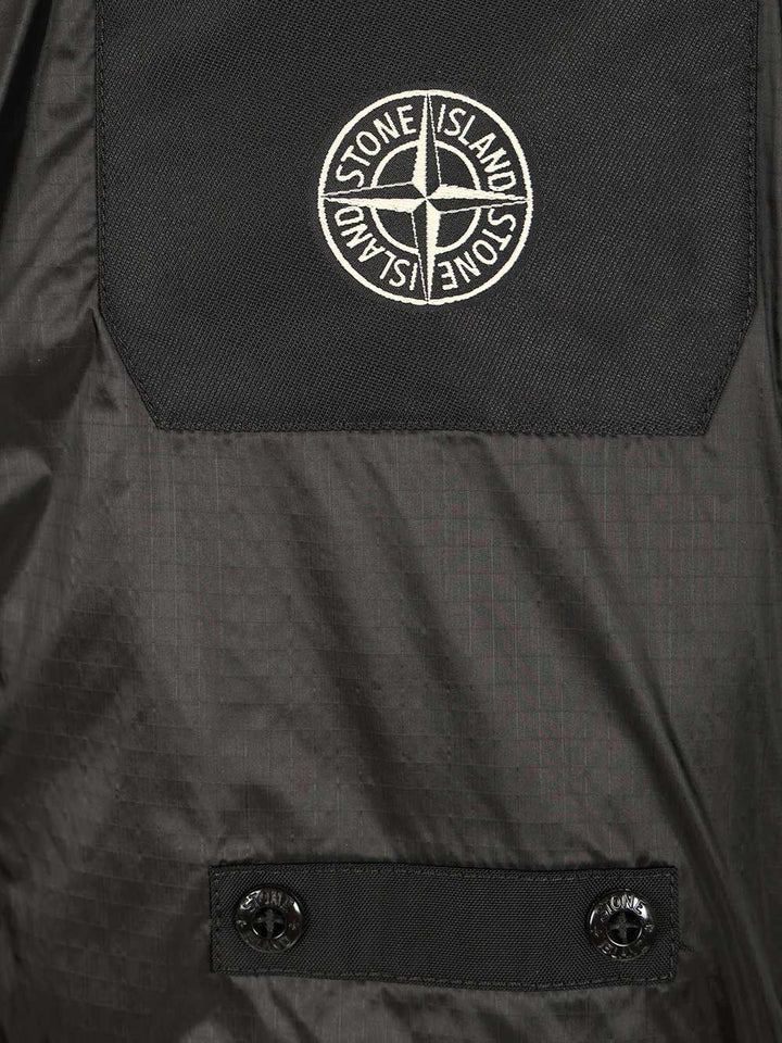 Stone Island Hooded Jacket Jackets - Blue | 7153e4ca12feaf7b0e8a63ff851ad2c82189a534