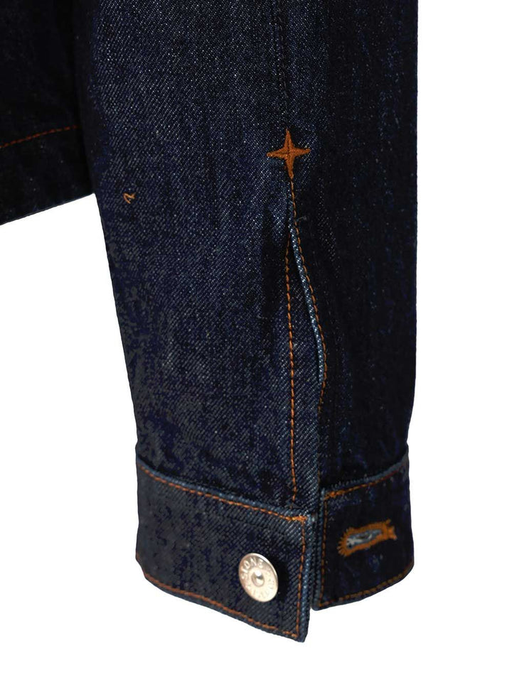 Stone Island Denim Jacket Jackets - Blue | bd6ce15b9409c444c03f13d8f6fddd1cd7834012