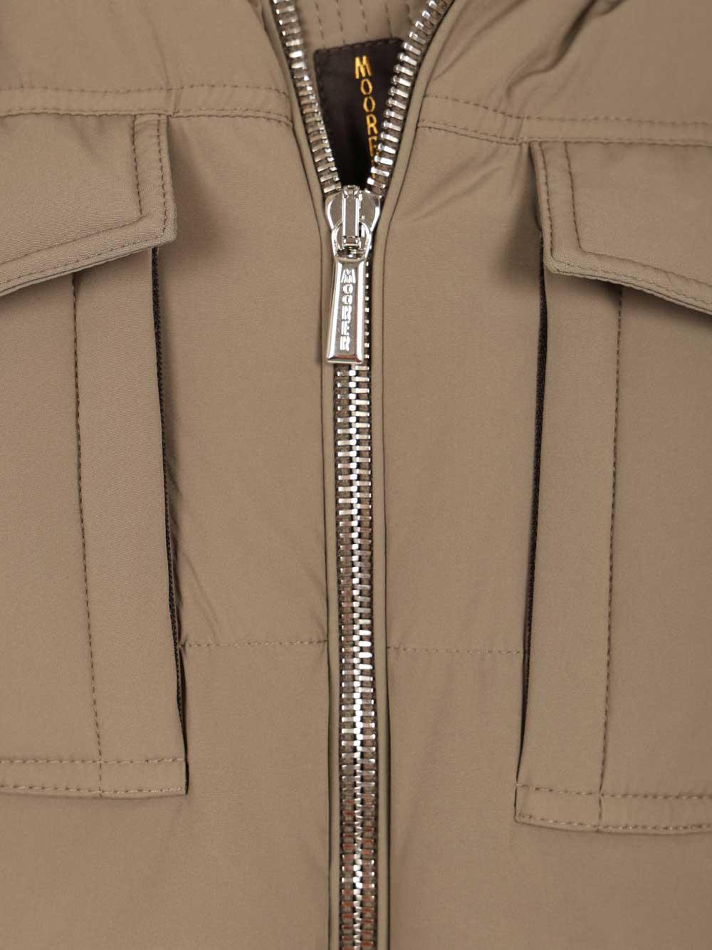 Moorer Alarick Coats - Beige | e98de7c8830535110ec7525a35f6b36f9815bd65