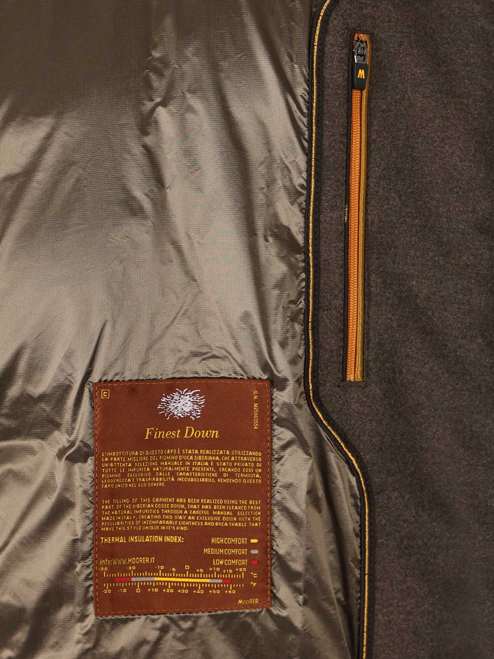 Moorer Alarick Coats - Beige | 034db0f30b352ac73b5235120361560ad2378803