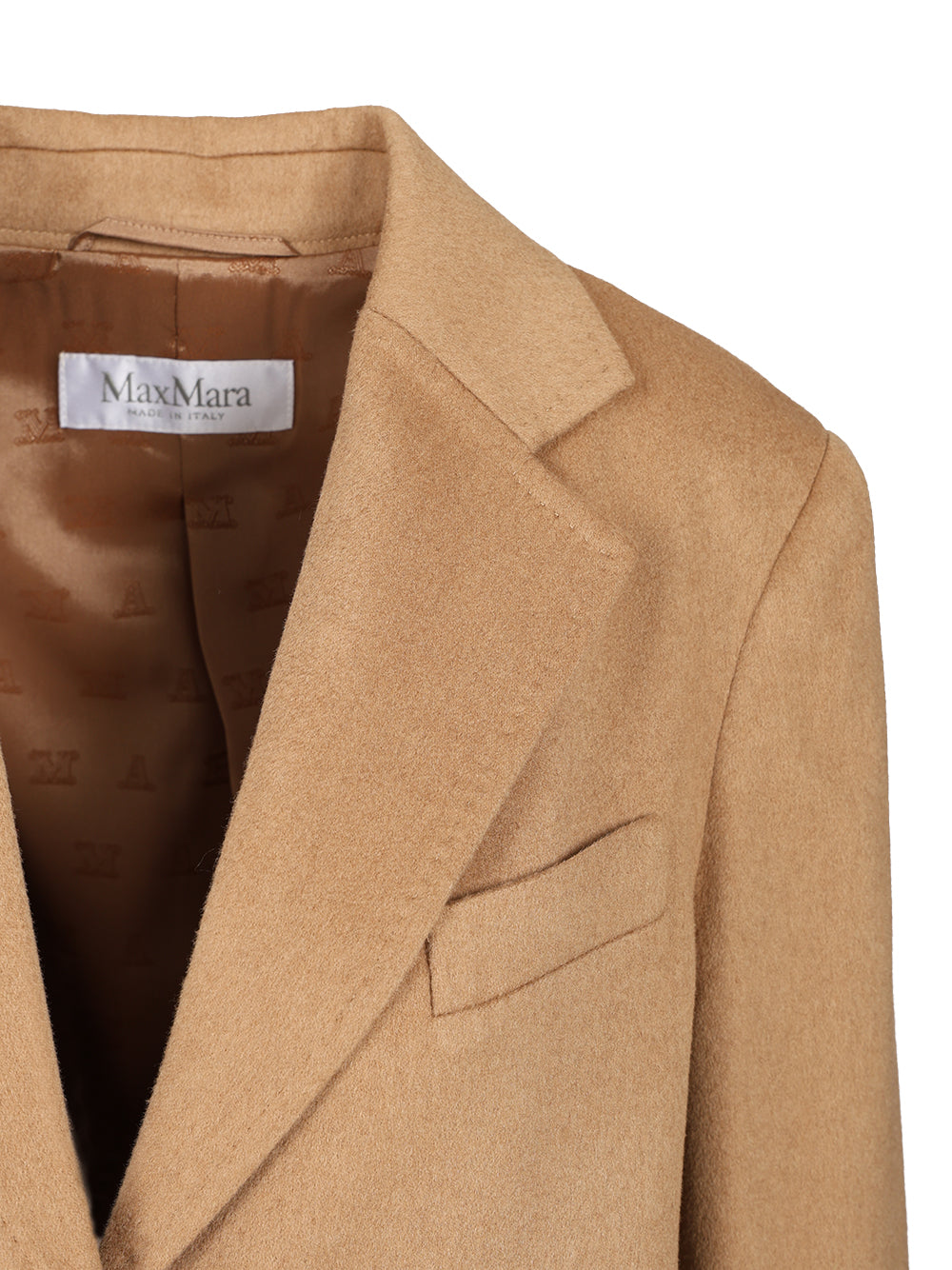 Max Mara Camel Drap Blazer Jackets - Beige | 8479be19d0b6abb2c66315c84b8b26cffc8d6a55