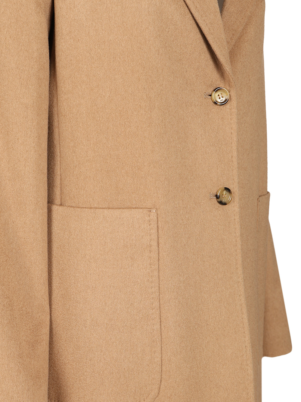 Max Mara Camel Drap Blazer Jackets - Beige | c37640587b3cb942556d289845d8554daabe7275