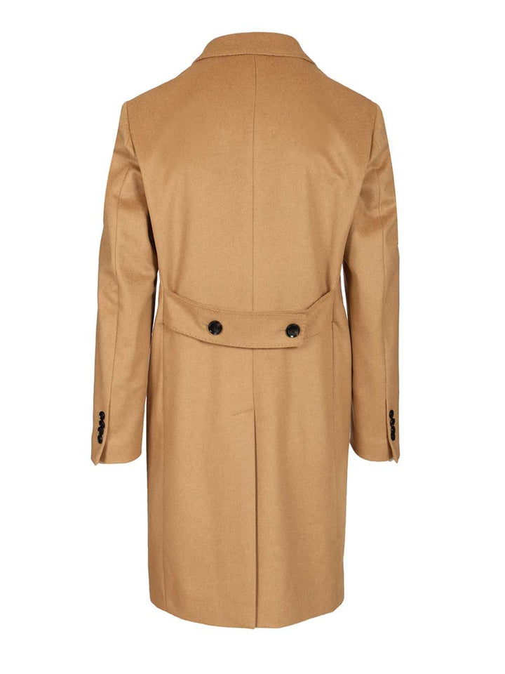 Al Duca D'Aosta Camel Wool Blend Coat Coats - Beige | a53468564976c451d9a86d6d0cf1267fa451ba07