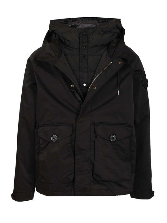 Hooded Jacket Jackets Black