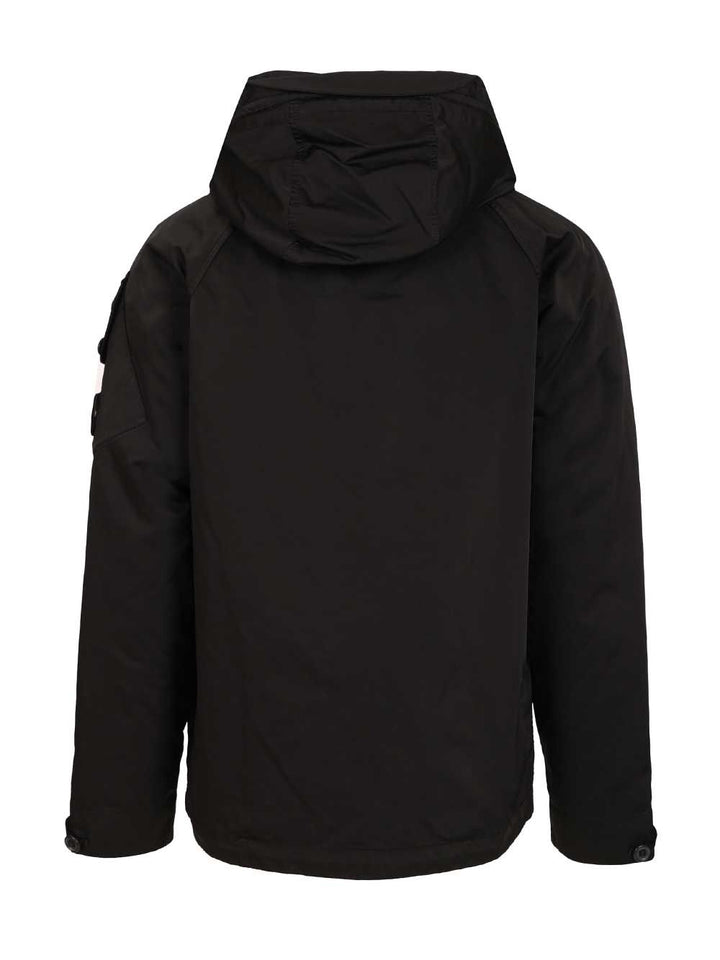 C.P. Company Hooded Jacket Jackets - Black | 2f65744b30bbf8bc02e6bf08604618b3ec09acee