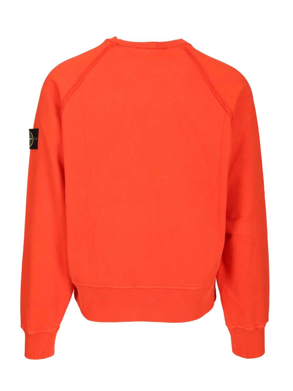 Stone Island Crewneck Sweatshirt Sweatshirts - Red | 4fa2bc08f92d12428b978bf458d7dbfdbf78268a