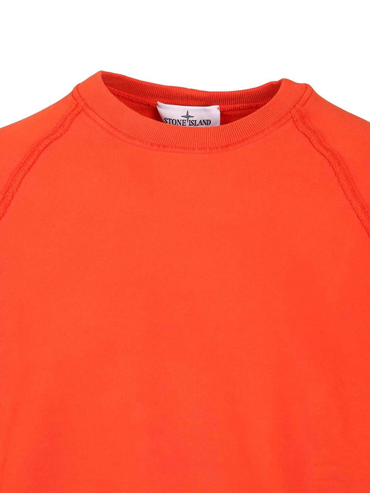 Stone Island Crewneck Sweatshirt Sweatshirts - Red | 9df7d112fae7f13c6dadfae27278311ddf771b02