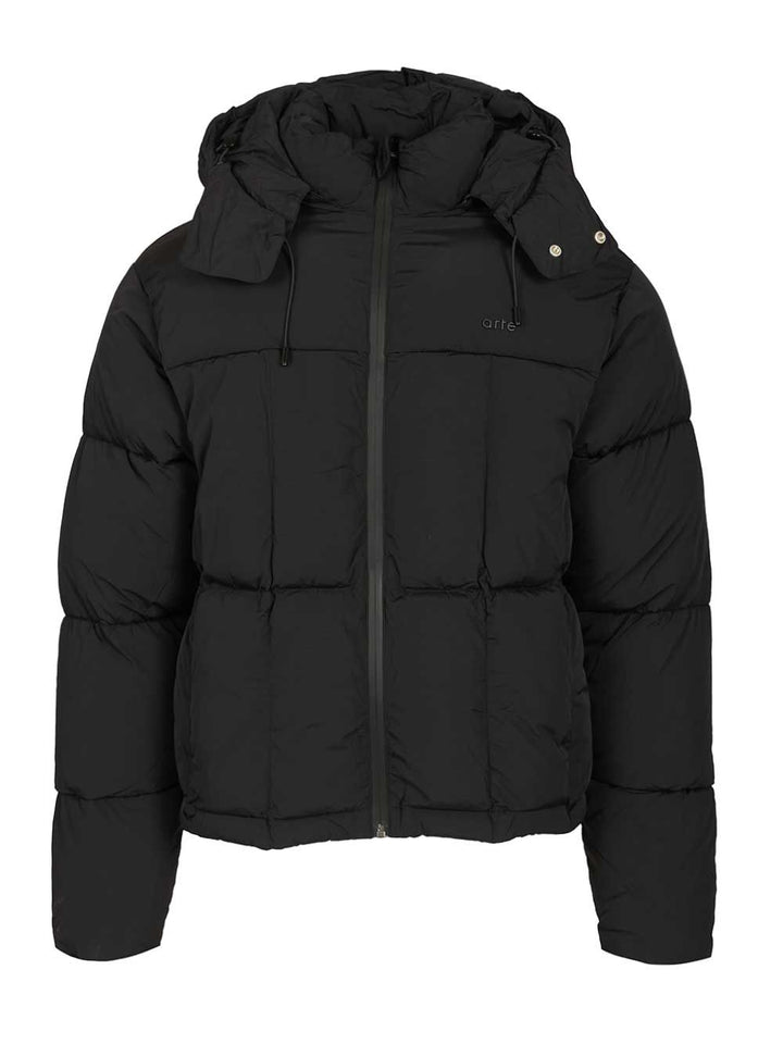 Arte Down Jacket With Hood With Drawstring Coats - Black | 89e0fd75afe7d1d3bf611b311ac2d71875eb219c