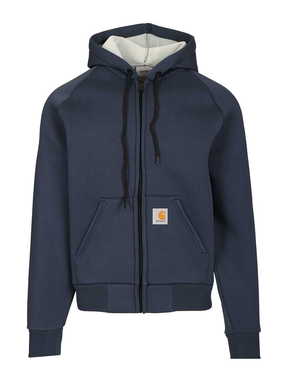 Carhartt Wip Car-Lux Hooded Jackets - Blue | 069b5fcb16043bdbf1b38e6c91d3cd0d4a9e2b69