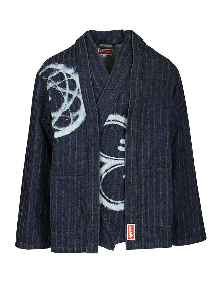 Kenzo Kenzo X Futura 2000 Jackets - Blue | 731d599a787168896f693ff3cc40c01e2e9751f0