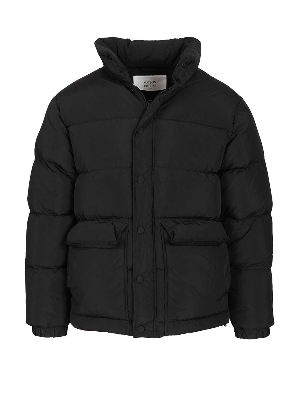 Maison KitsunÉ Lightweight Quilted Down Jacket Jackets - Black | d0f84e3d5b3b24b6616a77b5a36257aed0751e50
